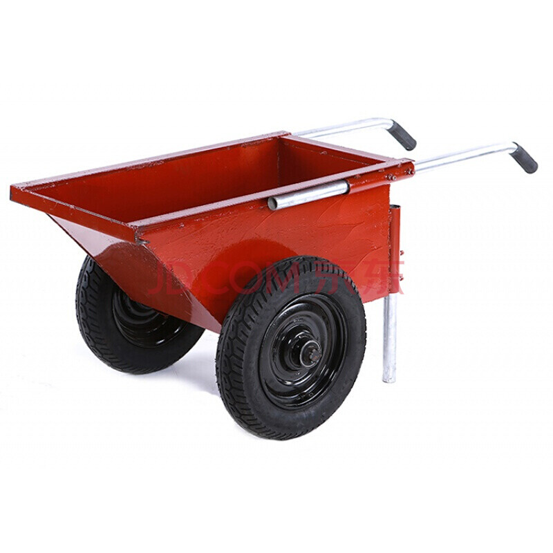 凯悦畜牧加厚手推劳动建筑工地用两轮手推车水泥周转运输人力带斗车
