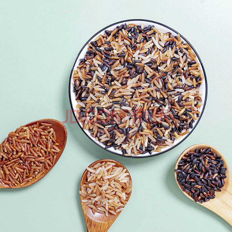 雨小姐 三色糙米5斤杂粮米糙米饭健身减杂粮饭三色米粗粮