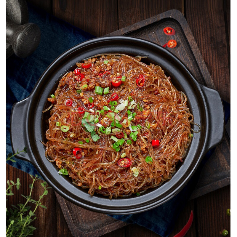 蟹黄干捞粉 253g/袋 多规格 海皇干捞粉丝 扇贝龙口 绿豆蟹黄粉丝