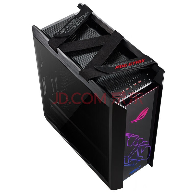华硕 玩家国度ROG Strix Helios太阳神机箱全塔侧透明玻璃 GPU 支架/电竞游戏机箱 黑色【图片 价格 品牌 报价】-京东