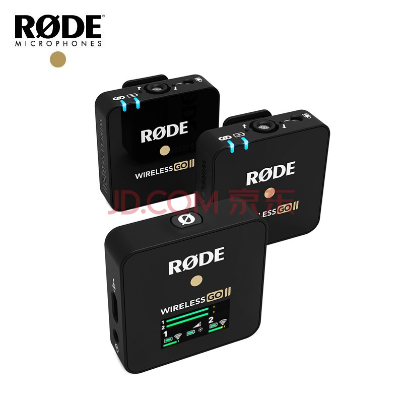 go ii2代一拖二无线小蜜蜂麦克风录音电容采访摄像机话筒慧采企业购