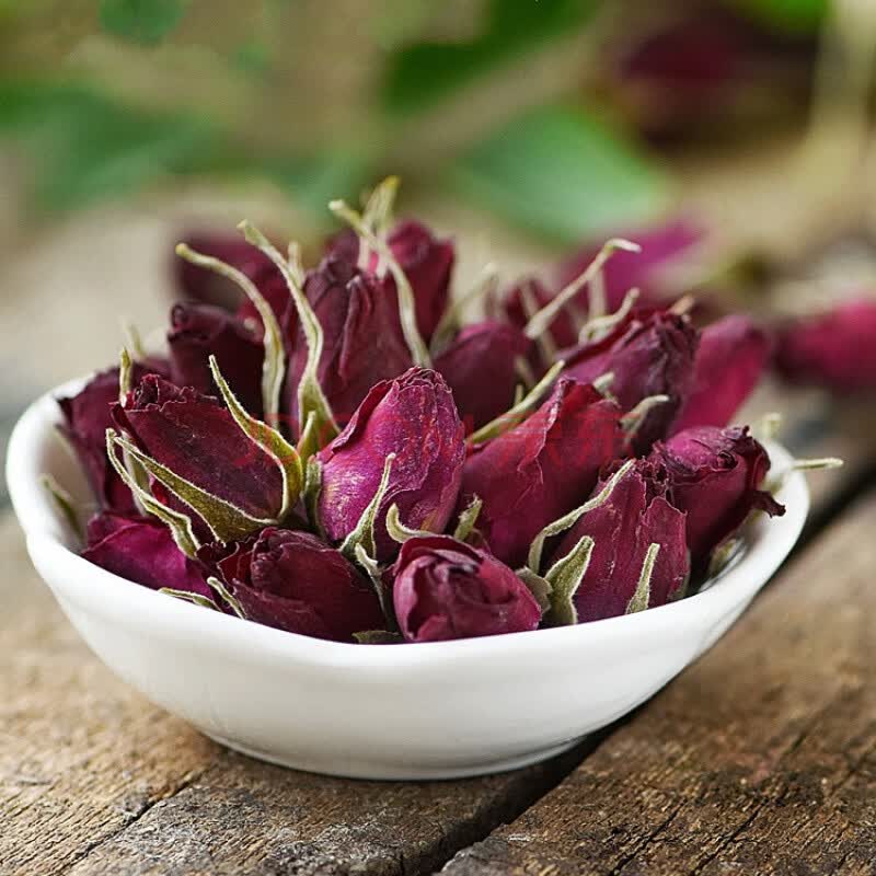 chiqingpai玫源平阴玫瑰花茶100g袋装低温自然重瓣玫瑰花草茶玫瑰花茶