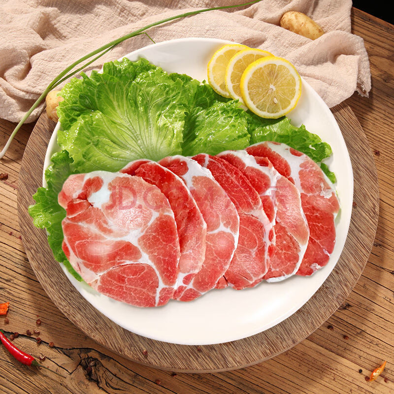 【顺丰速运】五花肉新鲜冷冻农家散养猪肉土猪肉生鲜 梅花肉3斤烧烤