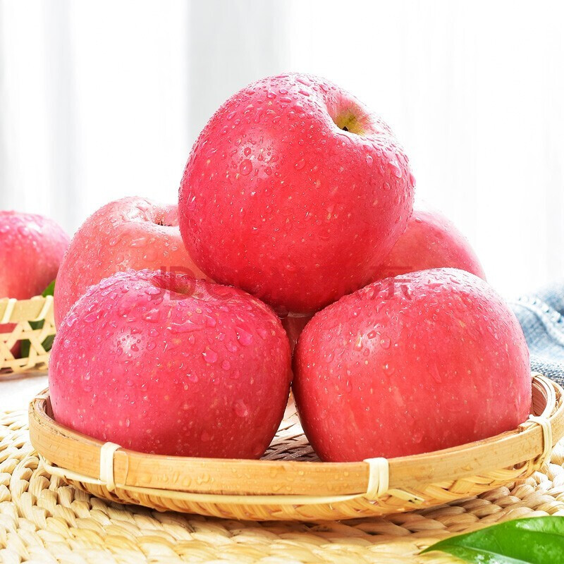 山东烟台红富士 苹果水果 生鲜精选一级精品栖霞礼盒新鲜当季整箱 9斤