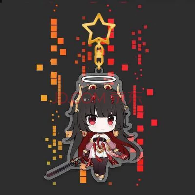 新品战双帕弥什挂件战双帕弥什周边小挂件站双周边钥匙扣露西亚里深红