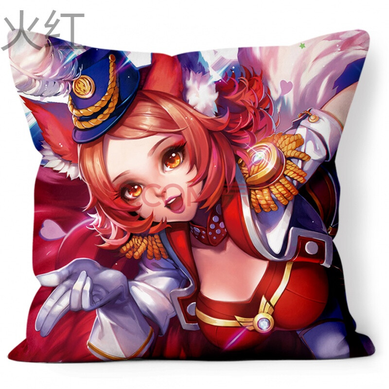 妲己-魅力维加斯 中号方枕:50x50cm()