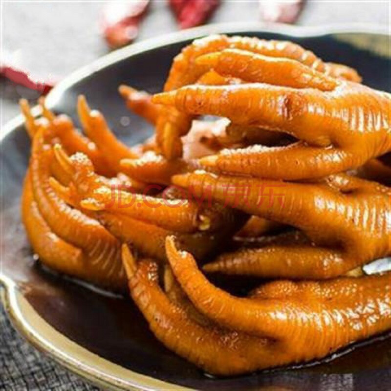 三圣宫七星椒香辣鸡爪 达州三圣宫七星椒香辣鸡爪凤爪卤味真空熟食