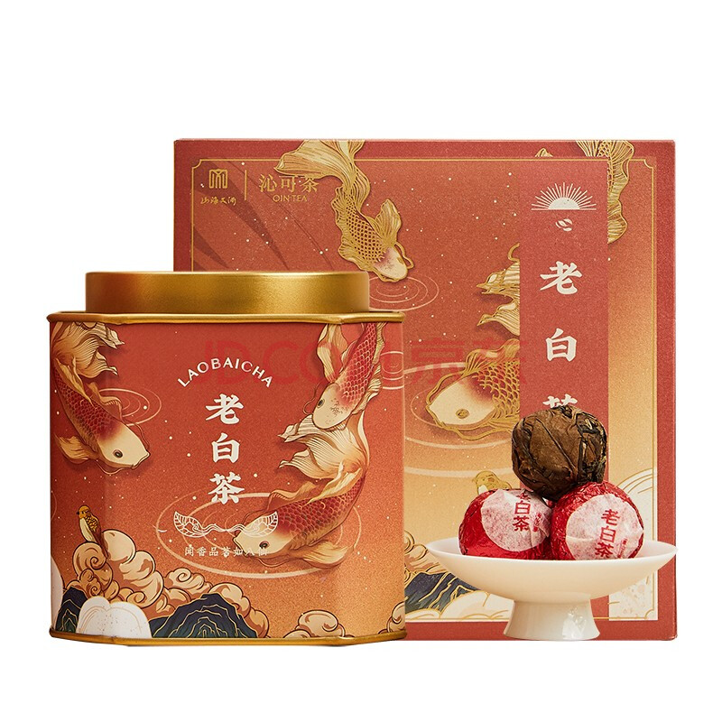 沁可茶老白茶寿眉150g