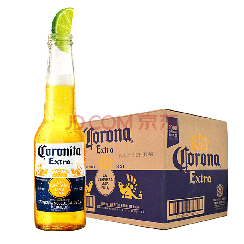 墨西哥科罗娜啤酒24瓶装 整箱国产精酿小麦迷你 进口科罗娜355ml整箱