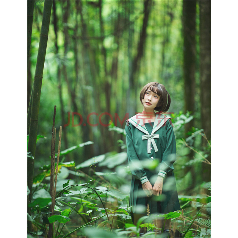 苍竹原创jk制服中间服 西式 43cm短裙(35天内发货) xs