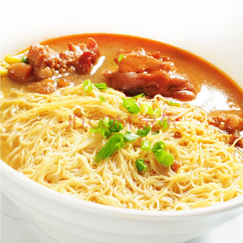 广东竹升面鸭蛋款手工云吞面炒面非油炸 速食面条