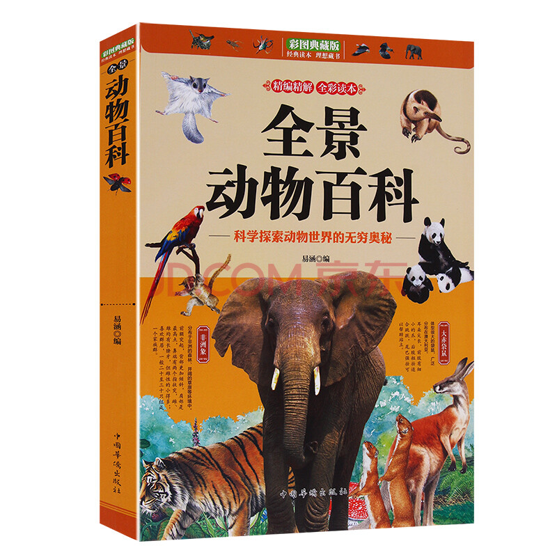 彩圖典藏版 動物學書籍 科普百科全書動物大探秘書籍