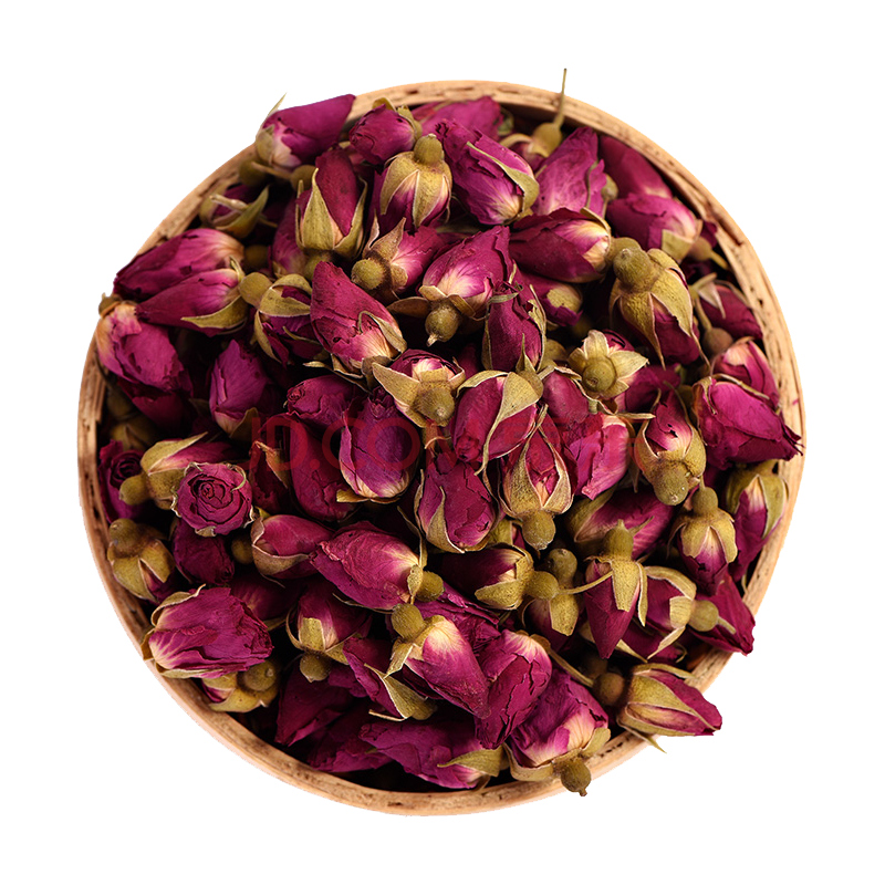 甘肃兰州特产苦水玫瑰花茶农家晒干无熏硫花蕾新鲜花草茶100g罐装