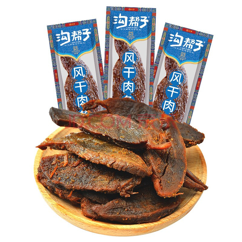 【沟帮子风干肉条】沟帮子 风干肉条 手撕鸭肉条东北特产零食220g