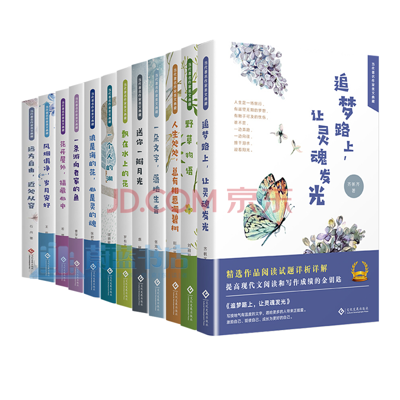 当代著名作家美文典藏12册人生处处 总有相思凋碧树 野草物语 风烟俱净 岁月安好 花开屋外 福藏等 摘要书评试读 京东图书