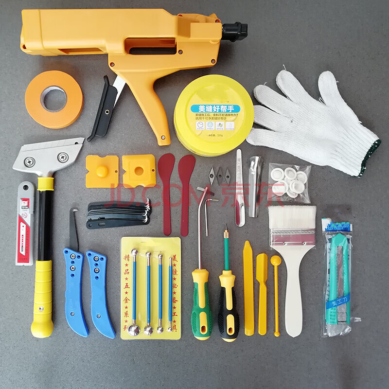 瓷砖缝隙清理抠缝器美逢清缝刀勾缝地砖疏缝美缝剂施工工具勾刀片 h