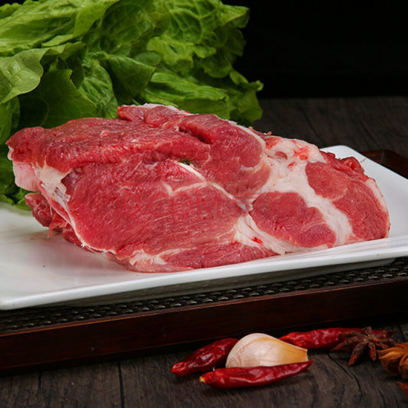 新鲜后腿肉 前腿肉 纯瘦肉 现杀生猪肉农家土猪肉 前腿纯梅花肉4斤装