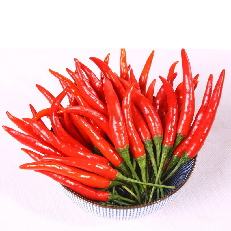 云南新鲜红辣椒蔬菜小米椒泰椒自剁酱朝天椒小米辣2500g