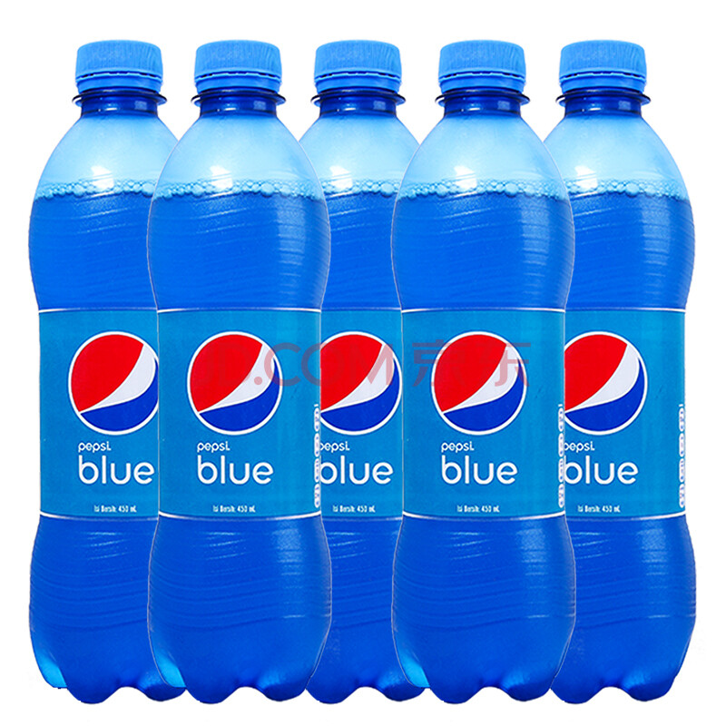 金皇巴厘岛蓝色可乐 进口碳酸饮料 网红blue可乐梅子味组合 组合 5