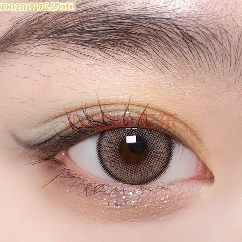 blushgirl南瓜马车大径美瞳杰克玫瑰蓝纹奶酪空气猫眼隐形眼镜 南瓜