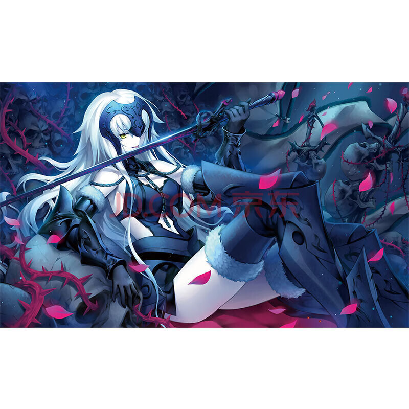 fate系列 saber/吾王 动漫海报二次元壁纸宿舍卧室大墙贴纸 1 100x60