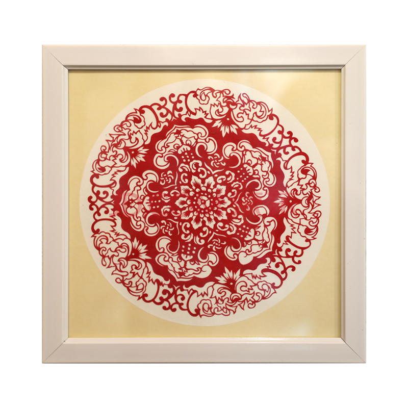 文化尚品河北丰宁剪纸手工剪纸画镜框摆件剪纸画传统工艺作特色中国风