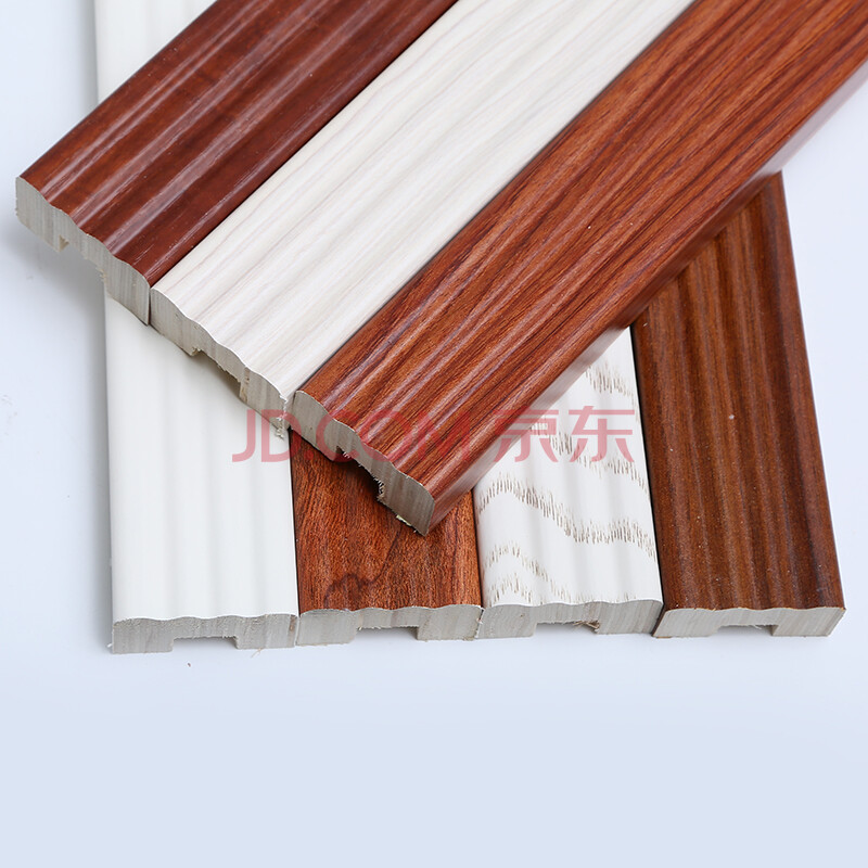 线条厂家衣柜橱柜鞋柜书柜生态板家具柜子收口压边罗马柱 大王椰灰