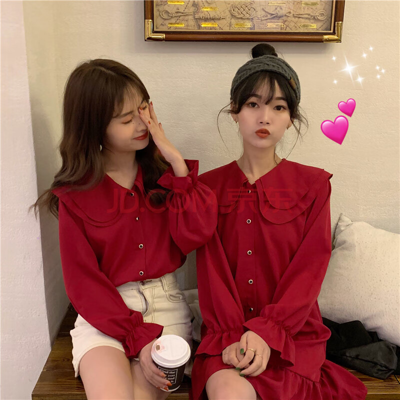 女装 连衣裙 迪格姿 闺蜜装连衣裙韩版女学生连衣裙女2019春季韩版