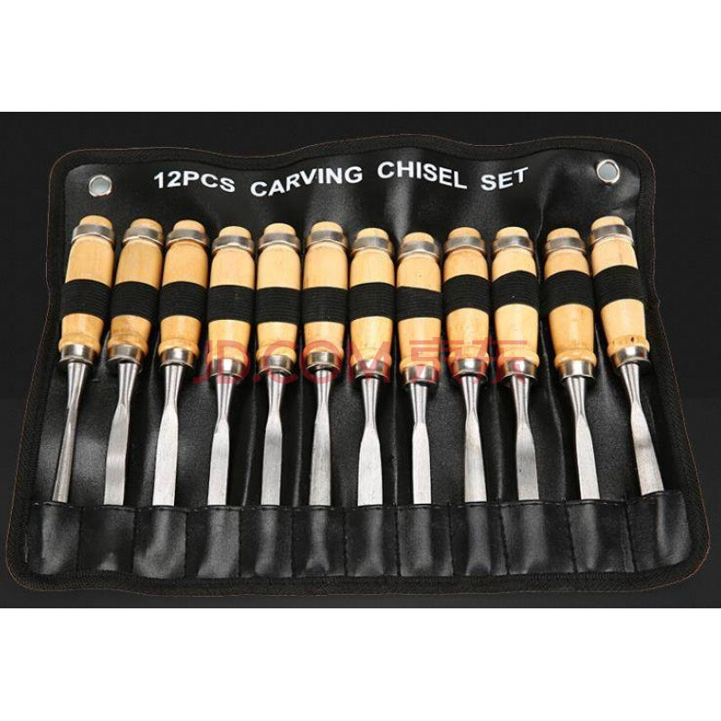 8只高速钢木工车床车木刀 diy车刀 木工工具 刀具套装 木工车刀12件套