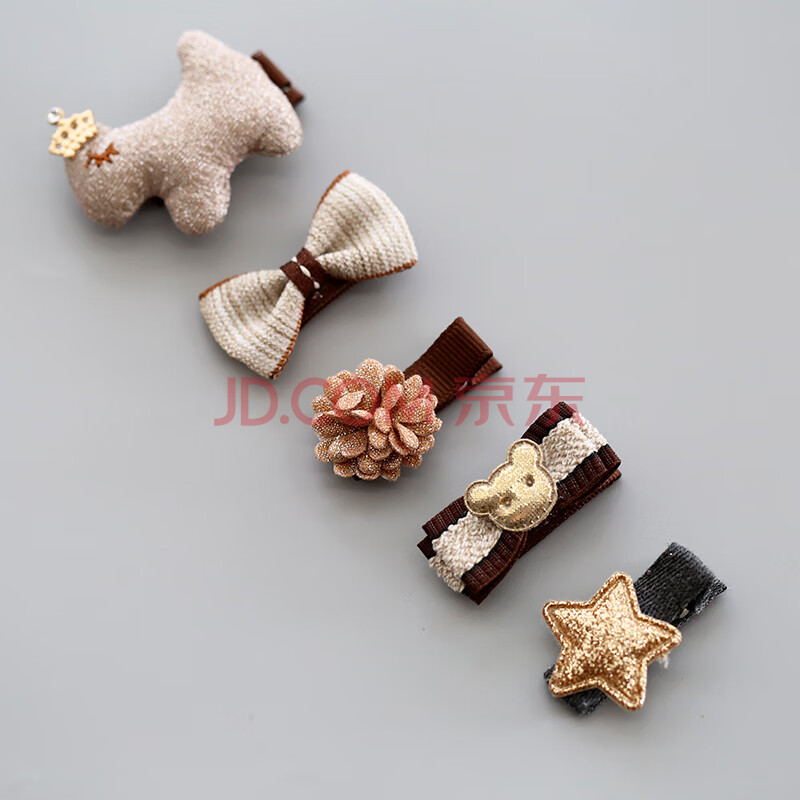 ajdsscl 小女童发卡发饰韩版版头花卡子安全夹可爱宝宝头饰饰品儿童