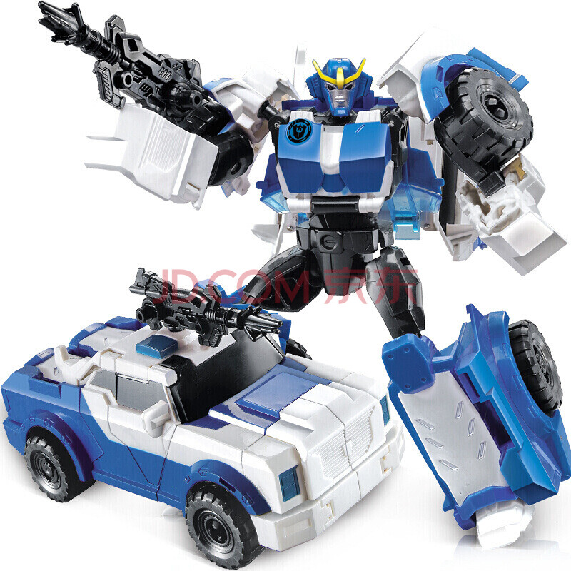 威将变形金刚5迷你特工队汽车机器人大黄蜂擎天柱摆件模型 合金铁腕