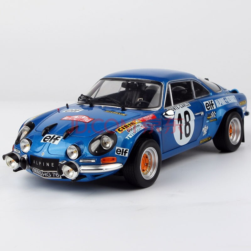 kyosho original 1/18 scale 雷諾 renault alpine a110 18# ks08485e