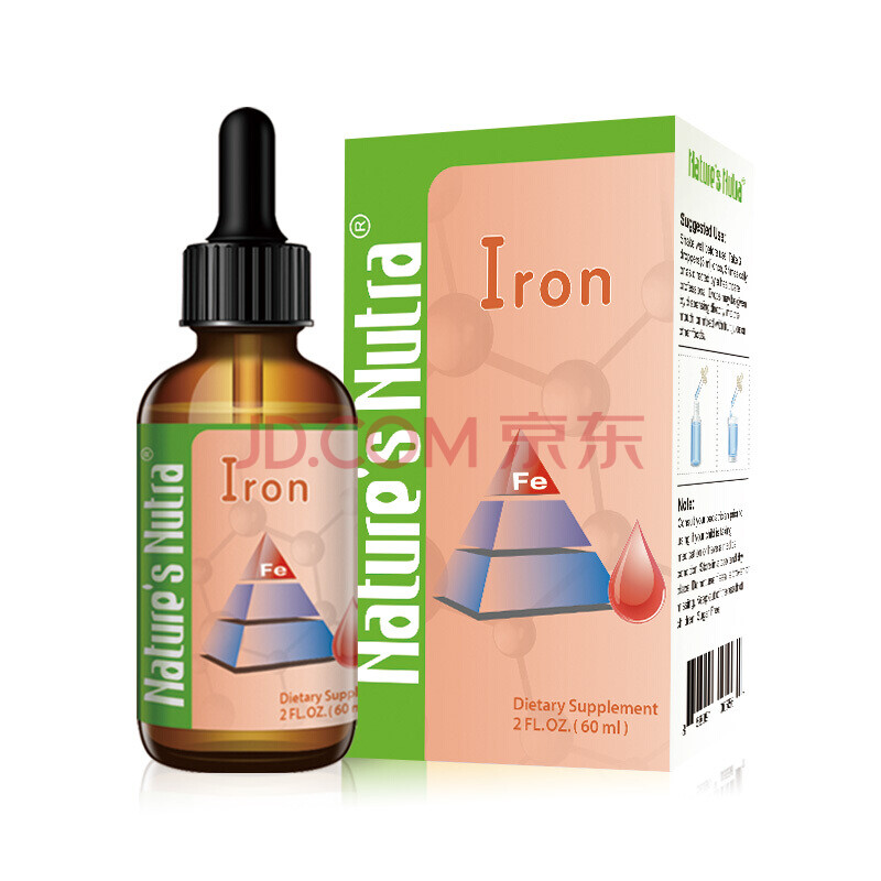 美国莱思纽卡铁儿童铁滴剂婴儿幼儿宝宝铁剂口服液体脸色红润