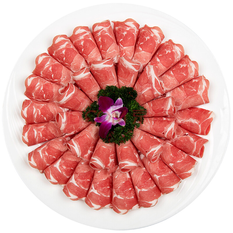 蒙都 神涮羊肉片 500g/桶 火锅食材