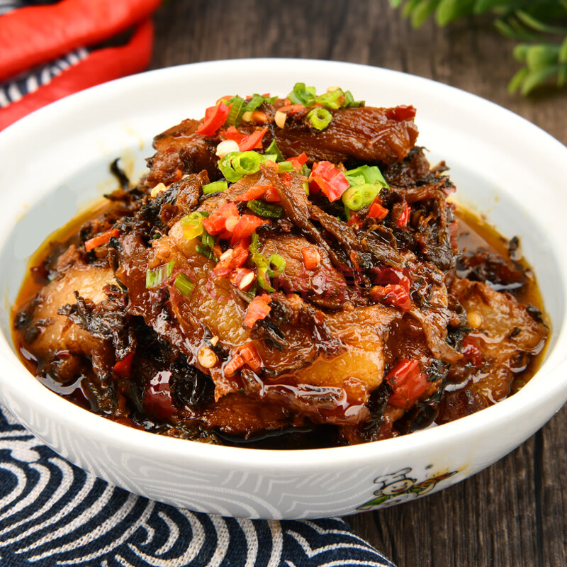 聪厨梅菜后肉150g常温香辣料理包猪肉梅干菜快手菜加热即食 梅菜扣肉
