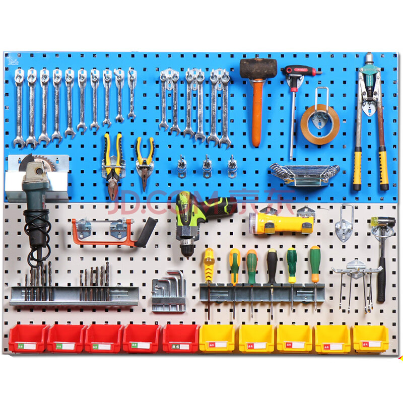 墙壁槽板挂钩 厂家直销五金工具挂板墙置物洞洞板多功能挂板方孔板
