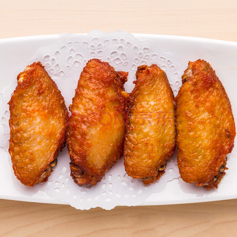 中粮奥尔良烤翅中1kg*15包冷冻烤鸡翅汉堡西餐油炸小