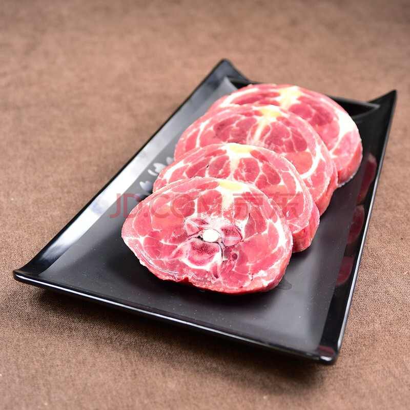 羊脖切片1斤 颈排小切脊骨法式羊排烧烤新鲜西餐称重