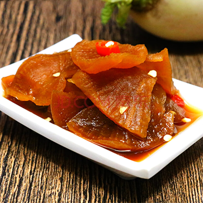 海南特产三厨爽脆菜脯萝卜干900g*2瓶酱菜萝卜丁咸菜下饭菜