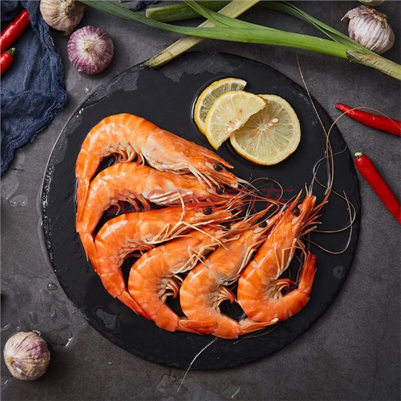 安道子进口冷冻熟冻黑虎虾 草虾天然活虾海捕加工 海鲜水产冻品 40/50