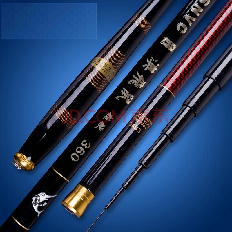 澳洲飞鼠鱼竿碳素短节手竿3.6/4.5/5.4/6.3/7.