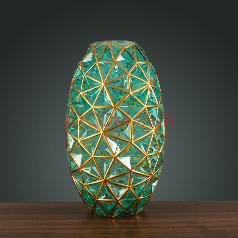 淡蓝玻璃花瓶【图片 价格 品牌 报价】-京东