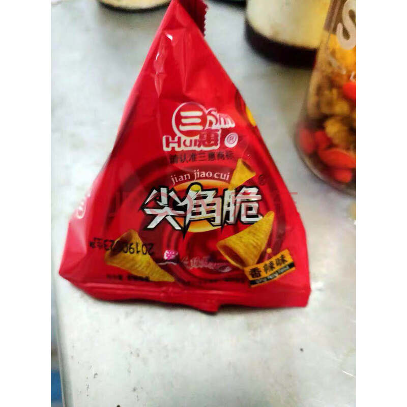 三惠尖角脆妙脆角锅巴薯片散装休闲网红零食小吃好吃不贵的 番茄味