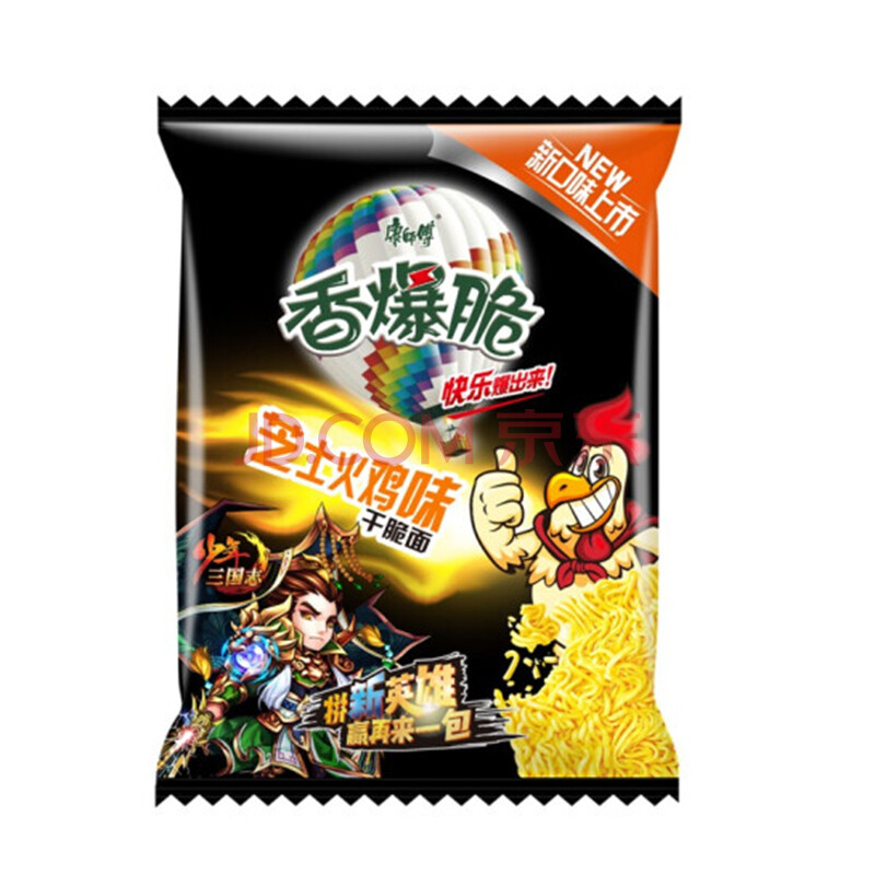 康师傅香爆脆芝士火鸡味干脆面45克