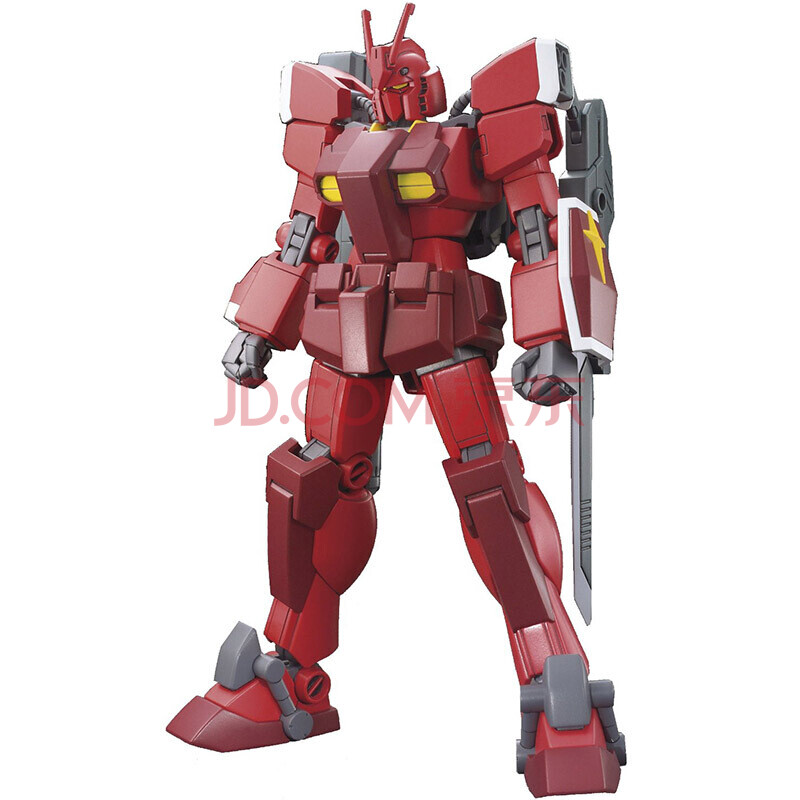 万代(bandai hgbf 高达创战者2 拼装模型 14cm 惊异红武士