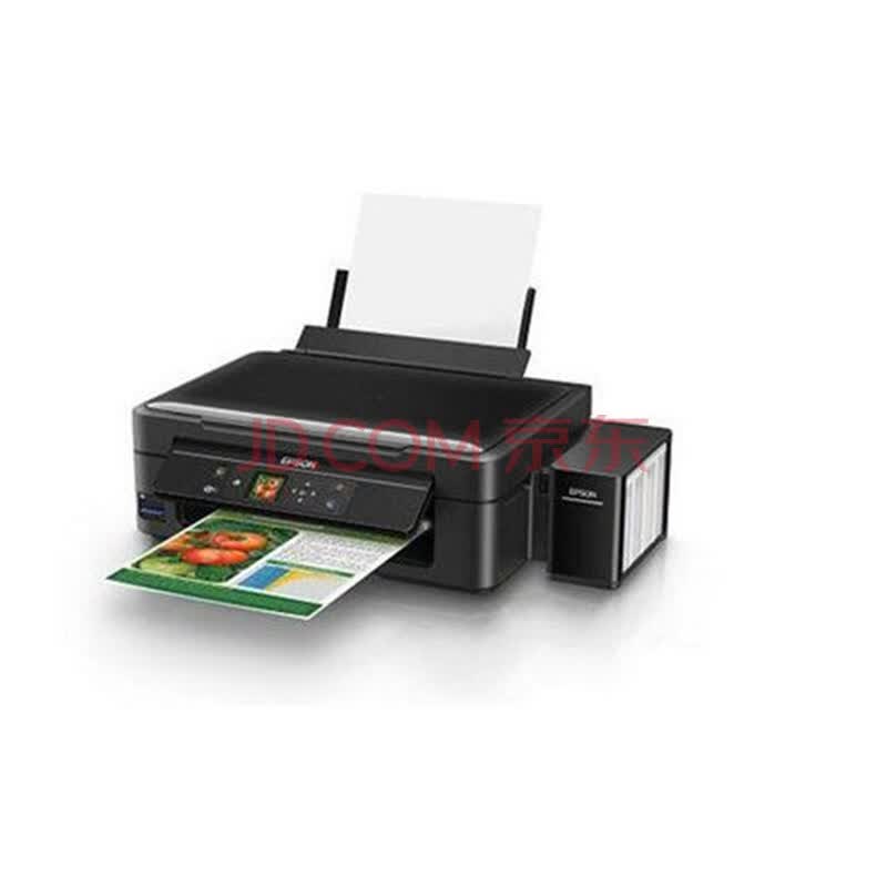 爱普生epson l455 墨仓式无线连供相片打印一体机旗舰版替代l358 标配