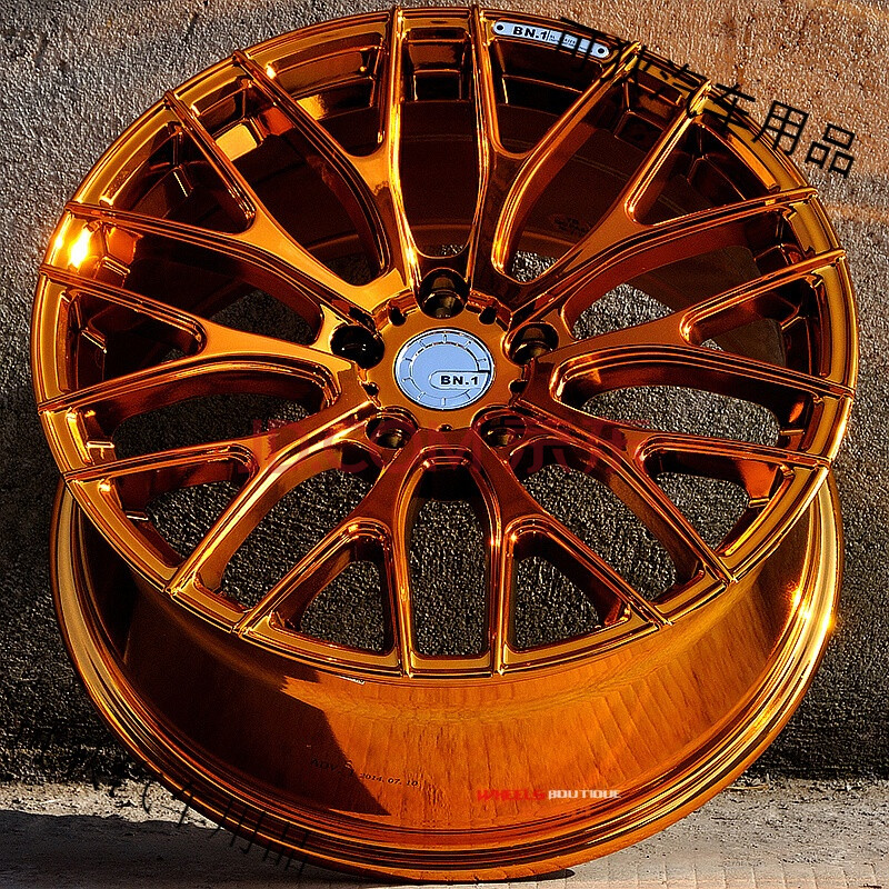 17 18 19寸改装轮毂 锐志 埃尔法 思域 昂克赛拉 睿翼 奥迪a4l 金色