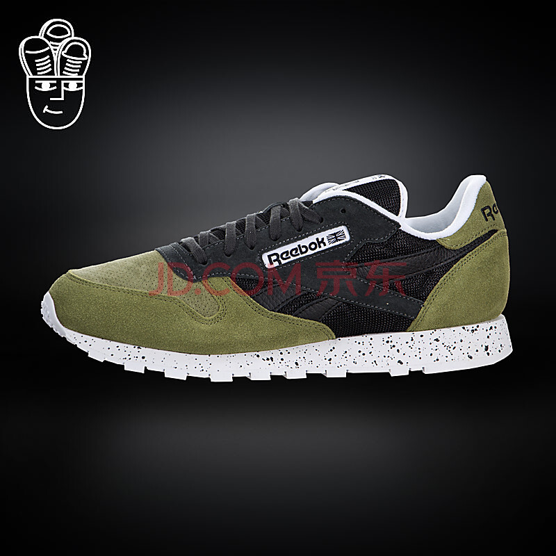 reebok classic leather 锐步 复古男鞋 跑步鞋 时尚休闲鞋 v66131