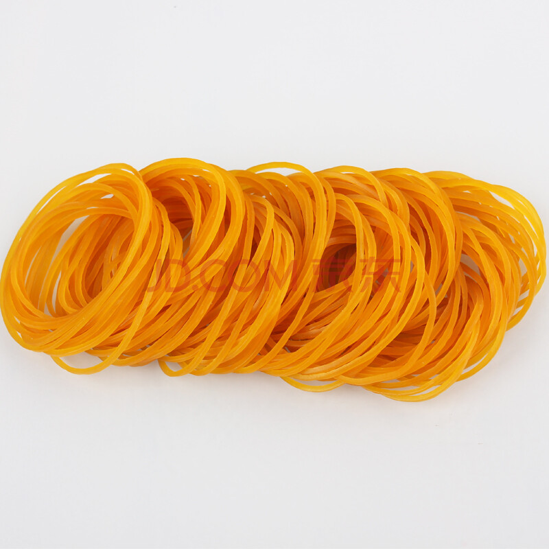 浩立信 橡皮筋500g 办公用品 黄色弹力橡皮圈/橡胶圈/牛皮筋/乳胶圈