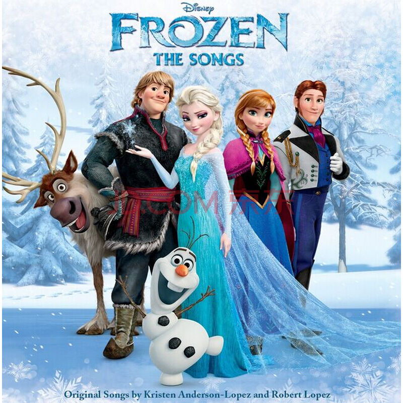 现货 冰雪奇缘 frozen the songs 电影原声带 cd ost j05j82